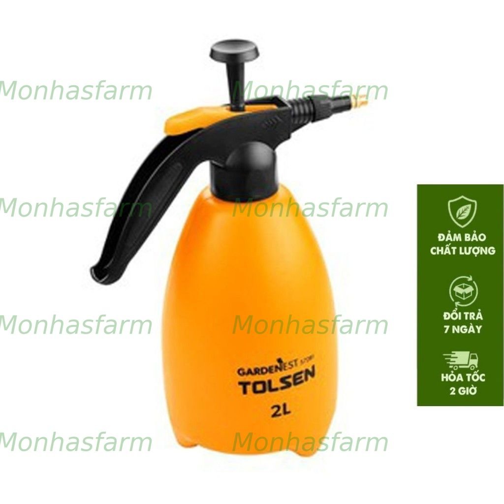 Bình xịt đa năng phun sương dung tích 2l, dùng tưới cây xịt lau kính tiện ích
